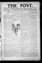Newspaper: The Post. (Buffalo, Okla.), Vol. 3, No. 34, Ed. 1 Friday, January 31,…