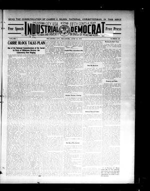 Industrial Democrat (Oklahoma City, Okla.), Vol. 1, No. 25, Ed. 1 Saturday, June 18, 1910