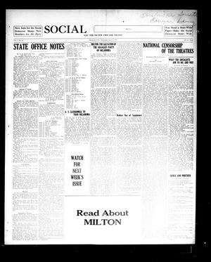 Social Democrat (Oklahoma City, Okla.), Vol. 1, No. 58, Ed. 1 Wednesday, April 2, 1913