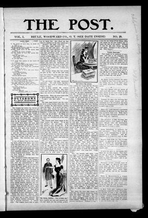 The Post. (Brule, Okla. Terr.), Vol. 1, No. 29, Ed. 1 Friday, January 12, 1906