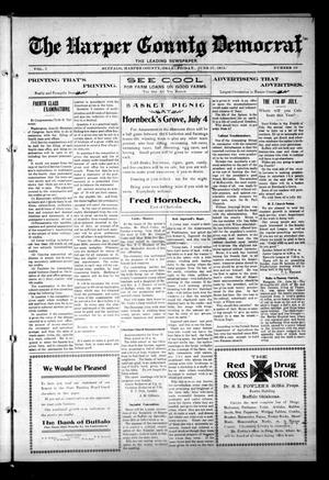 The Harper County Democrat (Buffalo, Okla.), Vol. 7, No. 10, Ed. 1 Friday, June 27, 1913