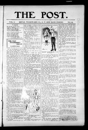 The Post. (Brule, Okla. Terr.), Vol. 1, No. 48, Ed. 1 Friday, May 4, 1906