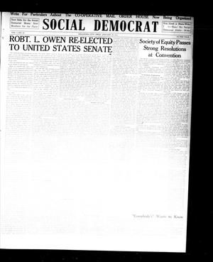 Social Democrat (Oklahoma City, Okla.), Vol. 1, No. 50, Ed. 1 Wednesday, January 29, 1913