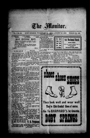 The Monitor. (Doby Springs, Okla.), Vol. 1, No. 12, Ed. 1 Friday, August 23, 1907