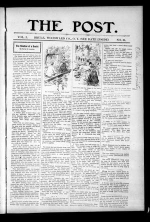 The Post. (Brule, Okla. Terr.), Vol. 1, No. 35, Ed. 1 Friday, February 23, 1906