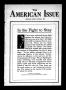 Newspaper: The American Issue (Oklahoma City, Okla.), Vol. 8, No. 2, Ed. 1 Thurs…
