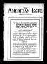 Newspaper: The American Issue (Oklahoma City, Okla.), Vol. 10, No. 1, Ed. 1 Thur…
