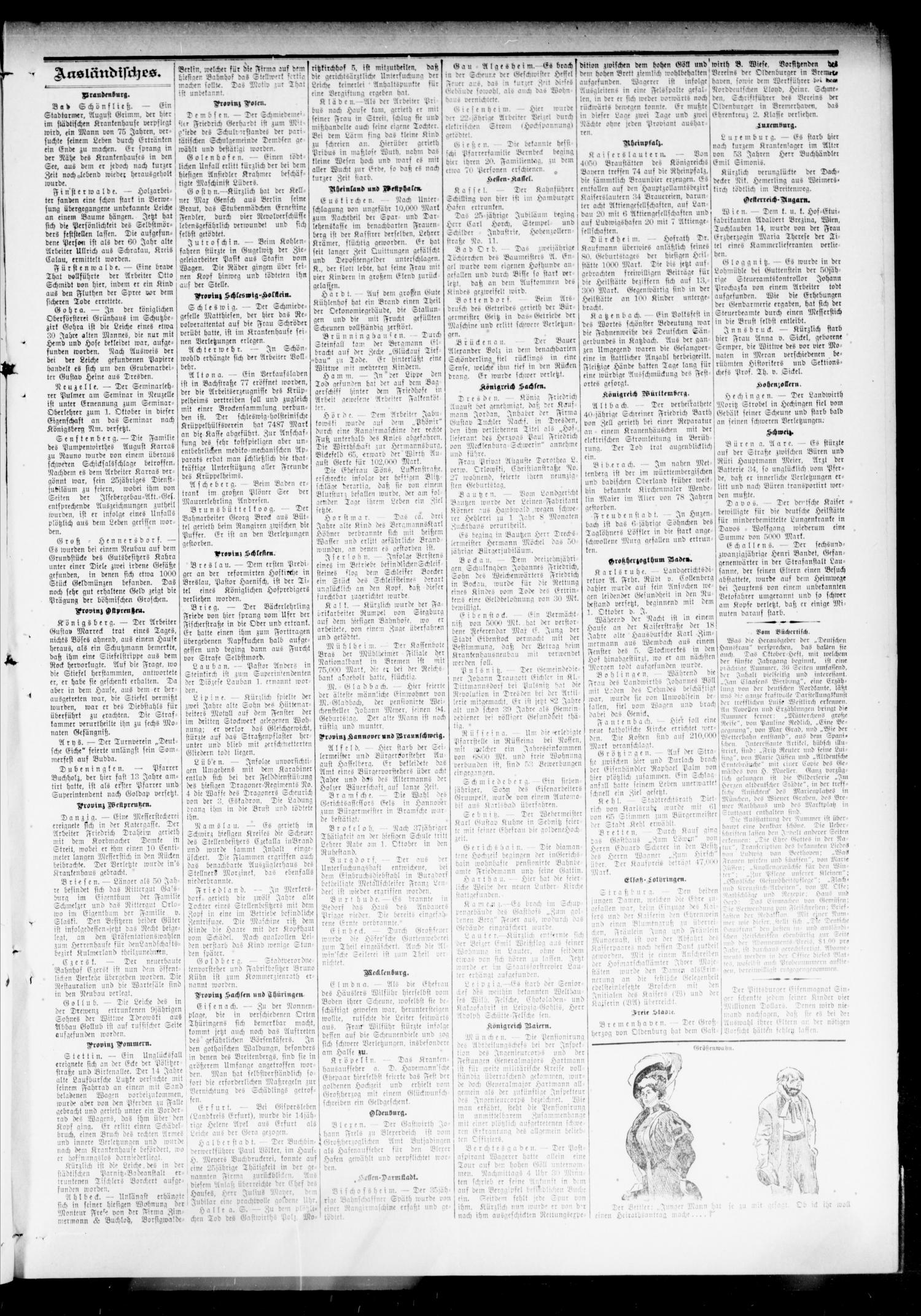 Oklahoma Volksblatt. (El Reno, Okla.), Vol. 15, No. 31, Ed. 1 Thursday, October 15, 1908
                                                
                                                    [Sequence #]: 3 of 8
                                                