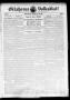 Thumbnail image of item number 1 in: 'Oklahoma Volksblatt. (Oklahoma City, Okla.), Vol. 15, No. 1, Ed. 1 Thursday, March 19, 1908'.