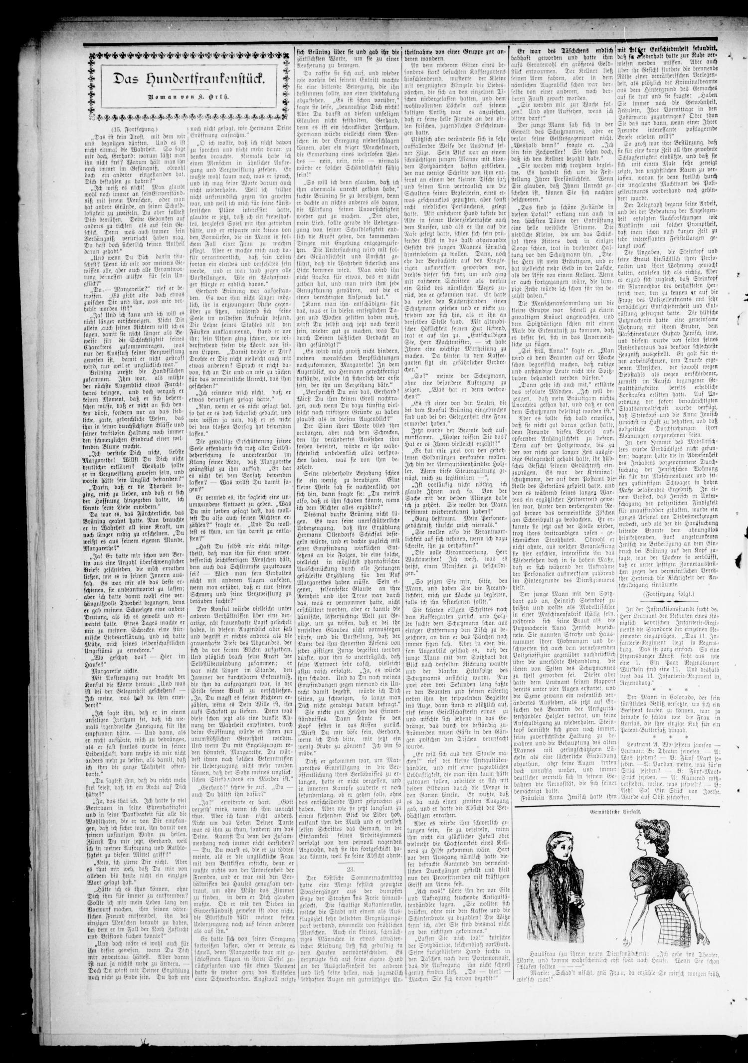 Oklahoma Volksblatt. (Oklahoma City, Okla.), Vol. 15, No. 13, Ed. 1 Thursday, June 11, 1908
                                                
                                                    [Sequence #]: 6 of 8
                                                
