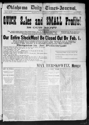 Oklahoma Daily Times--Journal. (Oklahoma City, Okla.), Vol. 5, No. 208, Ed. 1 Thursday, January 21, 1892