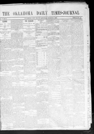 Oklahoma Daily Times--Journal. (Oklahoma City, Okla.), Vol. 5, No. 31, Ed. 1 Saturday, March 5, 1892