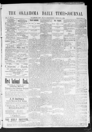 Oklahoma Daily Times--Journal. (Oklahoma City, Okla.), Vol. 5, No. 50, Ed. 1 Wednesday, March 30, 1892