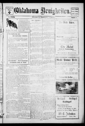Oklahoma Neuigkeiten. (Perry, Okla.), Vol. 16, No. 42, Ed. 1 Thursday, February 7, 1918