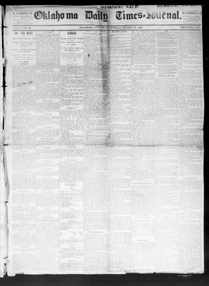 Primary view of object titled 'Oklahoma Daily Times--Journal. (Oklahoma City, Okla.), Vol. 4, No. 63, Ed. 1 Sunday, August 28, 1892'.