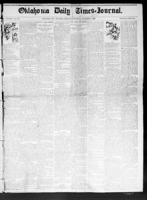 Primary view of object titled 'Oklahoma Daily Times--Journal. (Oklahoma City, Okla.), Vol. 4, No. 123, Ed. 1 Thursday, November 17, 1892'.