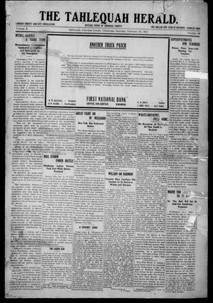 The Tahlequah Herald. (Tahlequah, Okla.), Vol. 10, No. 39, Ed. 1 Saturday, February 10, 1912