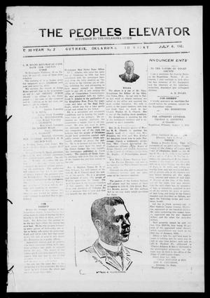 The Peoples Elevator (Guthrie, Okla.), Vol. 30, No. 2, Ed. 1 Thursday, July 6, 1922