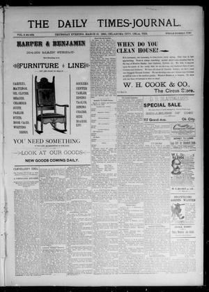 The Daily Times-Journal. (Oklahoma City, Okla. Terr.), Vol. 6, No. 234, Ed. 1 Thursday, March 21, 1895