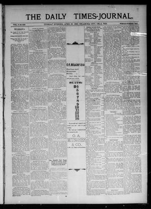The Daily Times-Journal. (Oklahoma City, Okla. Terr.), Vol. 6, No. 268, Ed. 1 Tuesday, April 30, 1895