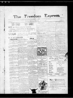 The Freedom Express. (Freedom, Okla.), Vol. 3, No. 9, Ed. 1 Thursday, June 11, 1908