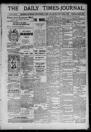 The Daily Times-Journal. (Oklahoma City, Okla. Terr.), Vol. 7, No. 65, Ed. 1 Thursday, September 5, 1895