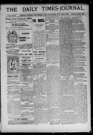 The Daily Times-Journal. (Oklahoma City, Okla. Terr.), Vol. 7, No. 68, Ed. 1 Monday, September 9, 1895