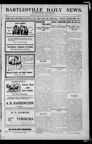 Bartlesville Daily News. And Bartlesville Daily Pointer. (Bartlesville, Indian Terr.), Vol. 1, No. 171, Ed. 1 Friday, February 23, 1906