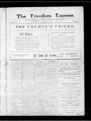 The Freedom Express. (Freedom, Okla.), Vol. 2, No. 12, Ed. 1 Thursday, July 4, 1907