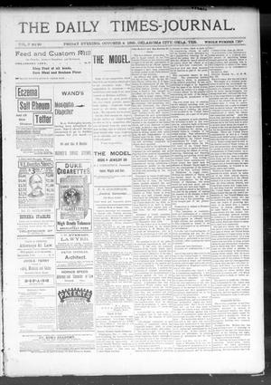 The Daily Times-Journal. (Oklahoma City, Okla. Terr.), Vol. 7, No. 90, Ed. 1 Friday, October 4, 1895