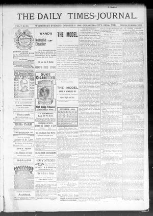 The Daily Times-Journal. (Oklahoma City, Okla. Terr.), Vol. 7, No. 94, Ed. 1 Wednesday, October 9, 1895