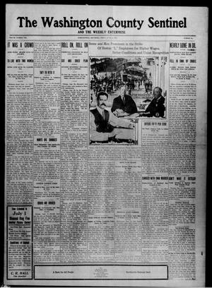 Primary view of object titled 'The Washington County Sentinel And The Weekly Enterprise (Bartlesville, Okla.), Vol. 8, No. 18, Ed. 1 Friday, June 14, 1912'.