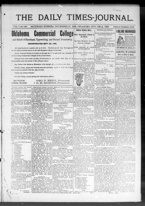The Daily Times-Journal. (Oklahoma City, Okla. Terr.), Vol. 7, No. 138, Ed. 1 Saturday, November 30, 1895