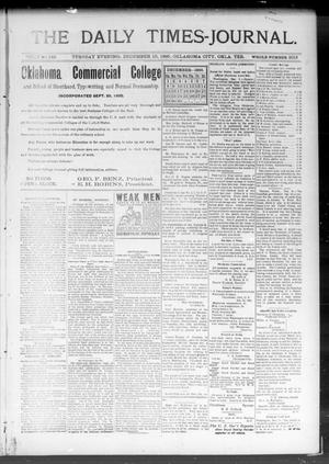 The Daily Times-Journal. (Oklahoma City, Okla. Terr.), Vol. 7, No. 146, Ed. 1 Tuesday, December 10, 1895