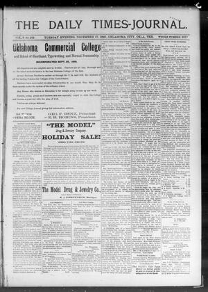 The Daily Times-Journal. (Oklahoma City, Okla. Terr.), Vol. 7, No. 152, Ed. 1 Tuesday, December 17, 1895