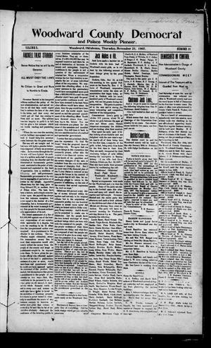 Woodward County Democrat and Palace Weekly Pioneer. (Woodward, Okla.), Vol. 3, No. 31, Ed. 1 Thursday, November 21, 1907