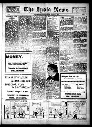 The Inola News (Inola, Okla.), Vol. 2, No. 43, Ed. 1 Friday, January 26, 1923