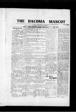 The Dacoma Mascot (Dacoma, Okla.), Vol. 7, No. 52, Ed. 1 Thursday, June 5, 1919