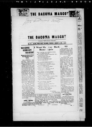 The Dacoma Mascot (Dacoma, Okla.), Vol. 7, No. 37, Ed. 1 Thursday, January 16, 1919