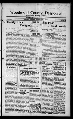 Woodward County Democrat and Palace Weekly Pioneer. (Woodward, Okla.), Vol. 4, No. 24, Ed. 1 Thursday, October 1, 1908