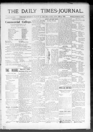 The Daily Times-Journal. (Oklahoma City, Okla. Terr.), Vol. 7, No. 223, Ed. 1 Tuesday, March 10, 1896