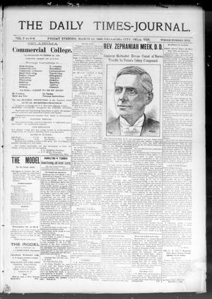 The Daily Times-Journal. (Oklahoma City, Okla. Terr.), Vol. 7, No. 226, Ed. 1 Friday, March 13, 1896
