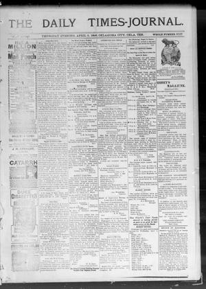 The Daily Times-Journal. (Oklahoma City, Okla. Terr.), Vol. 7, No. 243, Ed. 1 Thursday, April 2, 1896