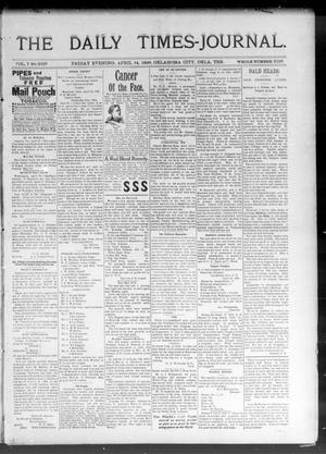 The Daily Times-Journal. (Oklahoma City, Okla. Terr.), Vol. 7, No. 262, Ed. 1 Friday, April 24, 1896