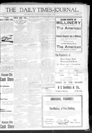 The Daily Times-Journal. (Oklahoma City, Okla. Terr.), Vol. 10, No. 313, Ed. 1 Friday, November 10, 1899