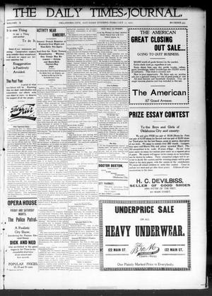 The Daily Times-Journal. (Oklahoma City, Okla. Terr.), Vol. 10, No. 395, Ed. 1 Saturday, February 17, 1900