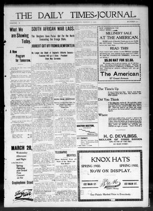 The Daily Times-Journal. (Oklahoma City, Okla. Terr.), Vol. 10, No. 419, Ed. 1 Friday, March 16, 1900
