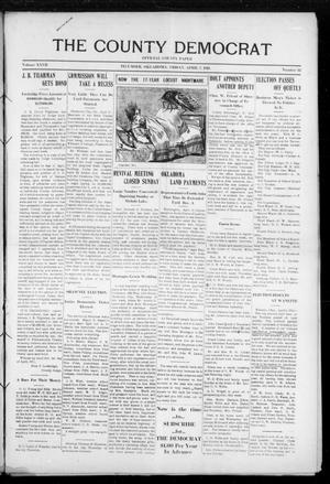 Primary view of object titled 'The County Democrat (Tecumseh, Okla.), Vol. 27, No. 32, Ed. 1 Friday, April 7, 1911'.