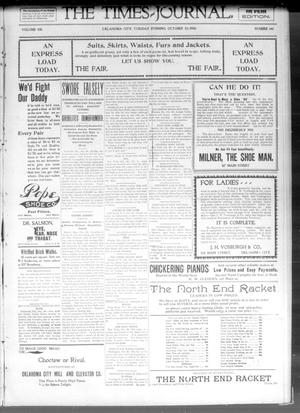 The Daily Times-Journal. (Oklahoma City, Okla. Terr.), Vol. 12, No. 149, Ed. 1 Tuesday, October 30, 1900