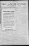 Newspaper: The Lamont Record. (Lamont, Okla.), Vol. 4, No. 27, Ed. 1 Thursday, O…